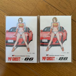 トヨタ(トヨタ)のTOYOTA GAZOO Racing MF GHOST✖️86 メモ帳2セット(ノベルティグッズ)