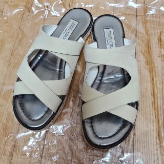 ジミーチュウ(JIMMY CHOO)のジミーチュウJimmy Chooエスパドリーユサンダル☆ユニクロGUBIRKEN(サンダル)