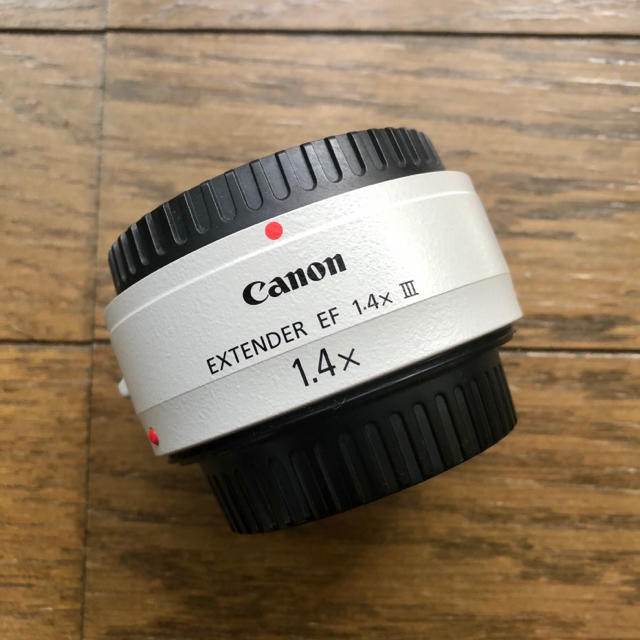 Canon EXTENDER EF1.4×IIIカメラ