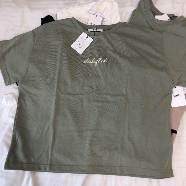 GRL(グレイル)のもっち様専用グレイルTシャツ4点セット レディースのトップス(Tシャツ(半袖/袖なし))の商品写真