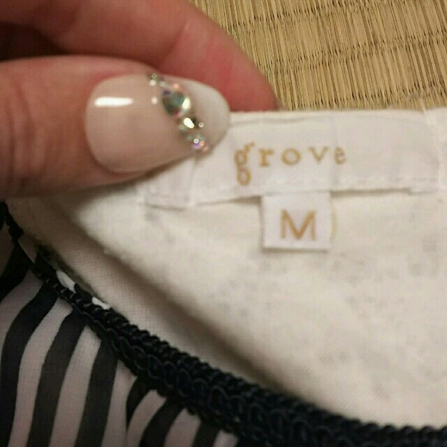 grove(グローブ)の♡♡groveブラウス♡♡ レディースのトップス(シャツ/ブラウス(半袖/袖なし))の商品写真