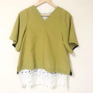 ザラ(ZARA)のレースタンクトップ付き(๑˃̵ᴗ˂̵)✨‼️❤️La・comfy❤️綺麗色(シャツ/ブラウス(半袖/袖なし))