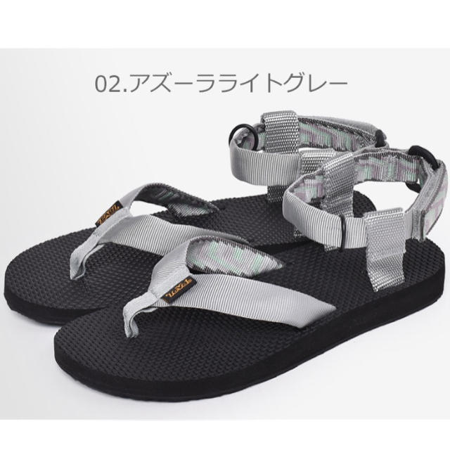 Teva(テバ)の新品★Teva ORIGINAL SANDAL 22cm グレー レディースの靴/シューズ(サンダル)の商品写真