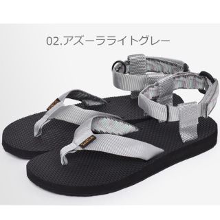 テバ(Teva)の新品★Teva ORIGINAL SANDAL 22cm グレー(サンダル)