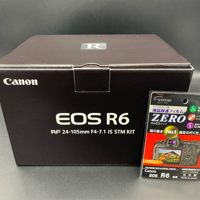 【新品・未使用】Canon EOS R6 レンズキット　おまけ付カメラ