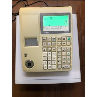 カシオ(CASIO)のカシオ　レジ　TE-300(店舗用品)