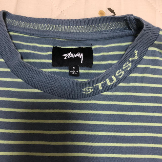 STUSSY(ステューシー)のstussy ボーダーTシャツ メンズのトップス(Tシャツ/カットソー(半袖/袖なし))の商品写真