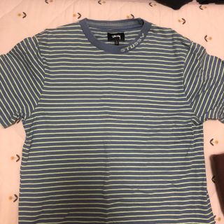 ステューシー(STUSSY)のstussy ボーダーTシャツ(Tシャツ/カットソー(半袖/袖なし))