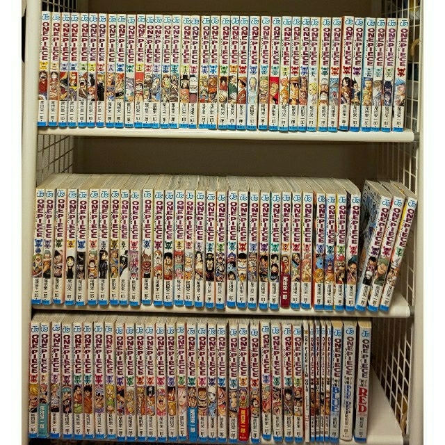 ワンピース ONE PIECE 全巻セット 1〜96巻 +8冊 +おまけの通販 by 4's shop｜ラクマ