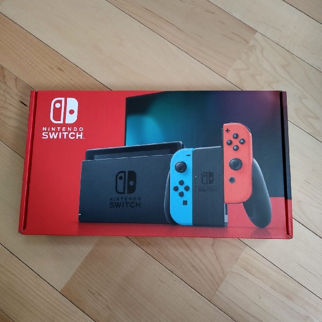 【新品】Nintendo Switch 任天堂スイッチ本体　ネオンレッド・ブルー