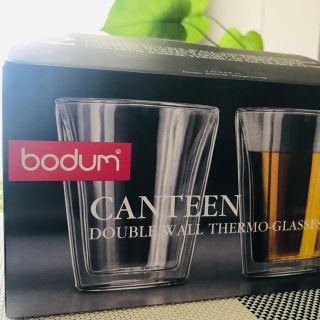 ボダム(bodum)の【新品】bodum CANTEEN 200ml×2個セット(グラス/カップ)