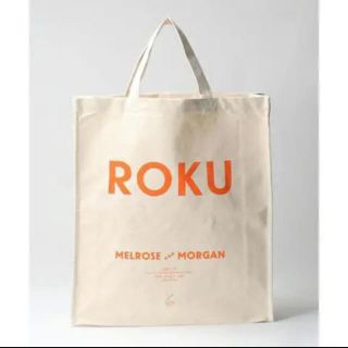 ビューティアンドユースユナイテッドアローズ(BEAUTY&YOUTH UNITED ARROWS)のroku  6 メルローズアンドモーガン　トートバッグ(トートバッグ)