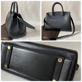 【極美品✨】マックスマーラ ハリウッド ショルダーバッグ 2way グレージュ