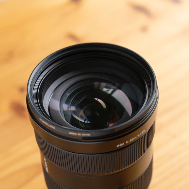 SONY SEL2470GM 24-70mm f2.8 フィルタ付