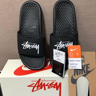 ナイキ(NIKE)のNIKE×stussy コラボ　べナッシ  25.0(サンダル)