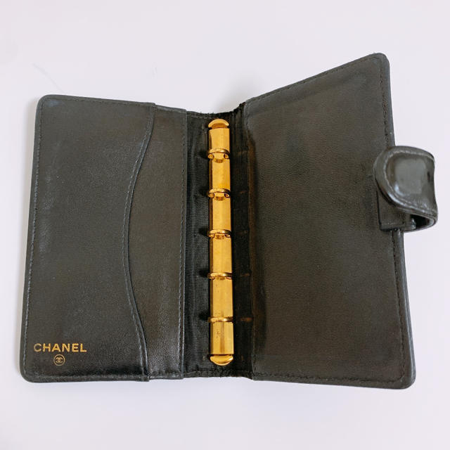 正規品★CHANEL シャネル エナメル ミニ 手帳 カバー 2