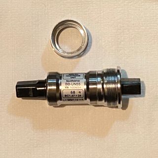 シマノ(SHIMANO)のSHIMANO BB-UN55 68-110 中古(パーツ)