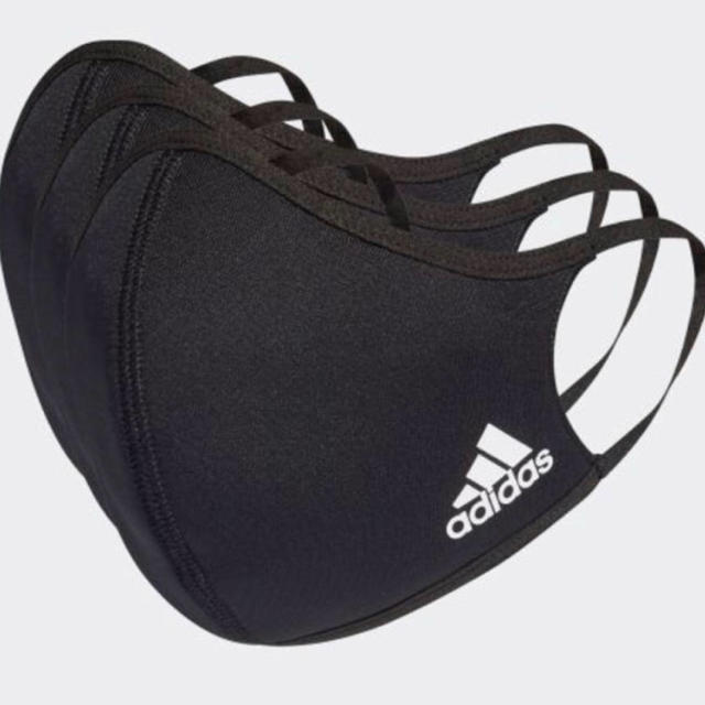 adidas(アディダス)のadidas アディダス  カバー　ブラック M/L 3枚 メンズのメンズ その他(その他)の商品写真