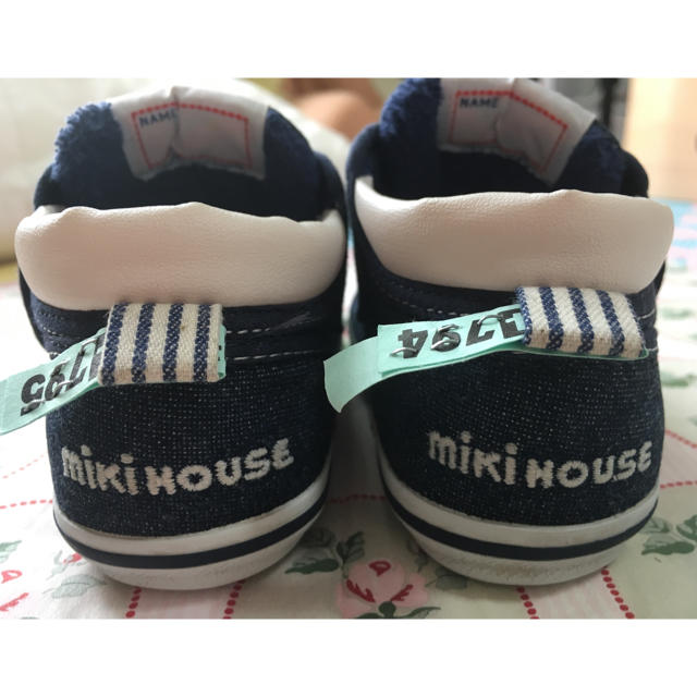 mikihouse(ミキハウス)のミキハウスセカンドシューズ13cm キッズ/ベビー/マタニティのベビー靴/シューズ(~14cm)(スニーカー)の商品写真