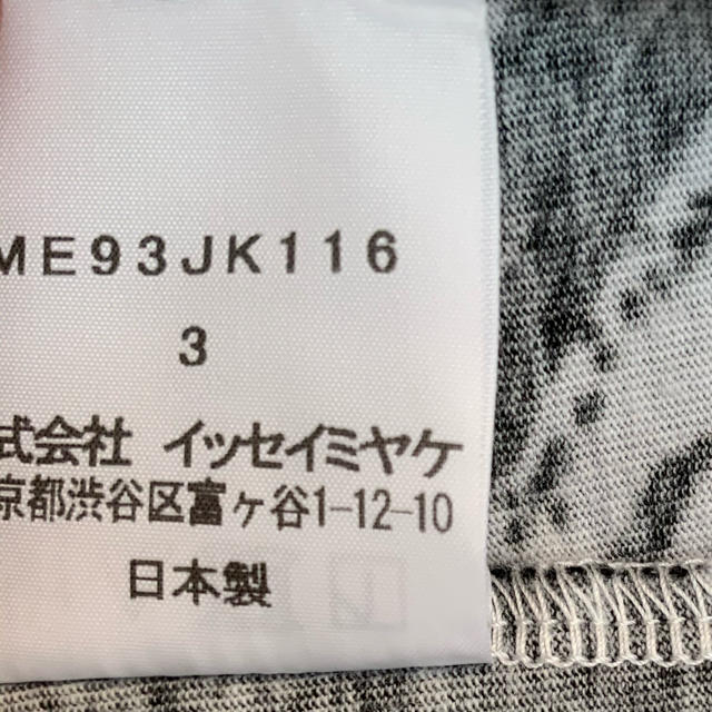 ISSEY MIYAKE(イッセイミヤケ)のイッセイミヤケ　メン　Tシャツ　L メンズのトップス(Tシャツ/カットソー(半袖/袖なし))の商品写真