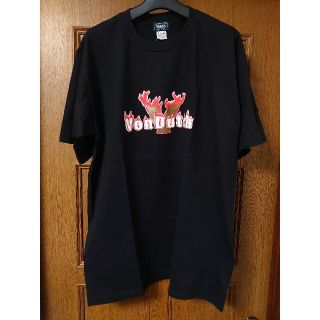 ボンダッチ(Von Dutch)のVon Dutch ボンダッチ　ファイヤーV　パターン Tシャツ L(Tシャツ/カットソー(半袖/袖なし))