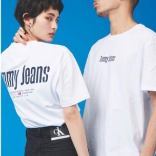 トミーヒルフィガー(TOMMY HILFIGER)のTOMMY JEANS バックプリントロゴTシャツ(Tシャツ/カットソー(半袖/袖なし))