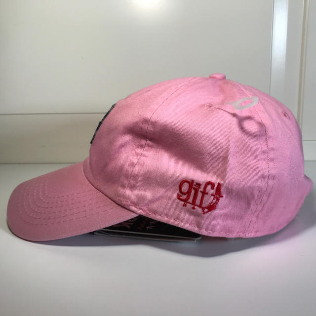 新品未使用　マークゴンザレス　ピンクローキャップ　送料無料　男女兼用 レディースの帽子(キャップ)の商品写真