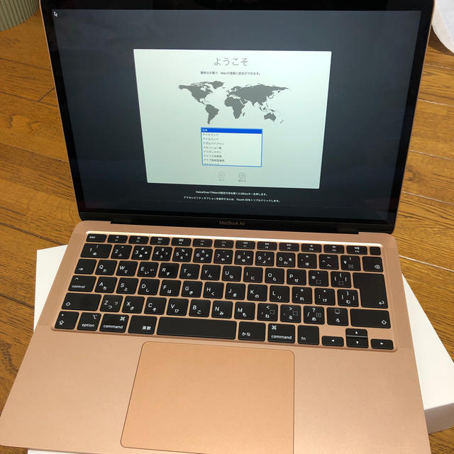 Apple - MacBookAir2020ピンクゴールド マウスUSBアダプター付きの通販