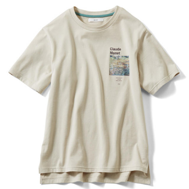 FELISSIMO(フェリシモ)のモネ　印象派アートグラフィックTシャツ レディースのトップス(Tシャツ(半袖/袖なし))の商品写真