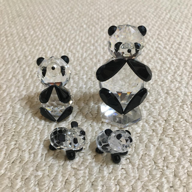 価格は安く スワロフスキー 置物 パンダ 置物 - brightontwp.org