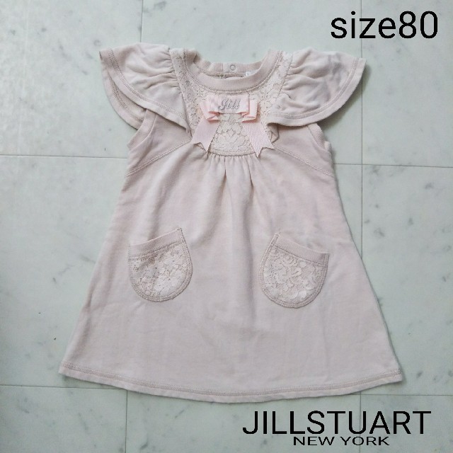 JILLSTUART NEWYORK(ジルスチュアートニューヨーク)のジルスチュアート ☆  ワンピース   80 キッズ/ベビー/マタニティのベビー服(~85cm)(ワンピース)の商品写真