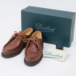 パラブーツ(Paraboot)のParaboot / パラブーツ　ミカエル  ☆パリ直営店購入、未使用品☆(ローファー/革靴)