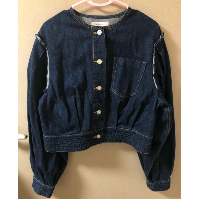 moussy(マウジー)のmoussy PUFF SLEEVE DENIM ジャケット レディースのジャケット/アウター(Gジャン/デニムジャケット)の商品写真