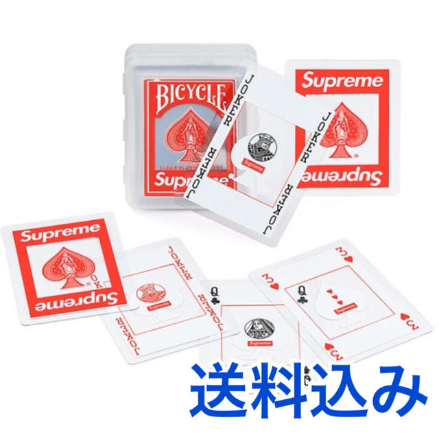 Supreme(シュプリーム)の新品 Supreme®/Bicycle® Clear Playing Cards エンタメ/ホビーのテーブルゲーム/ホビー(トランプ/UNO)の商品写真