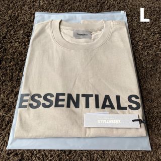 フィアオブゴッド(FEAR OF GOD)のLサイズ Essentials 20ss新作 Tシャツ トープ タン(Tシャツ/カットソー(半袖/袖なし))