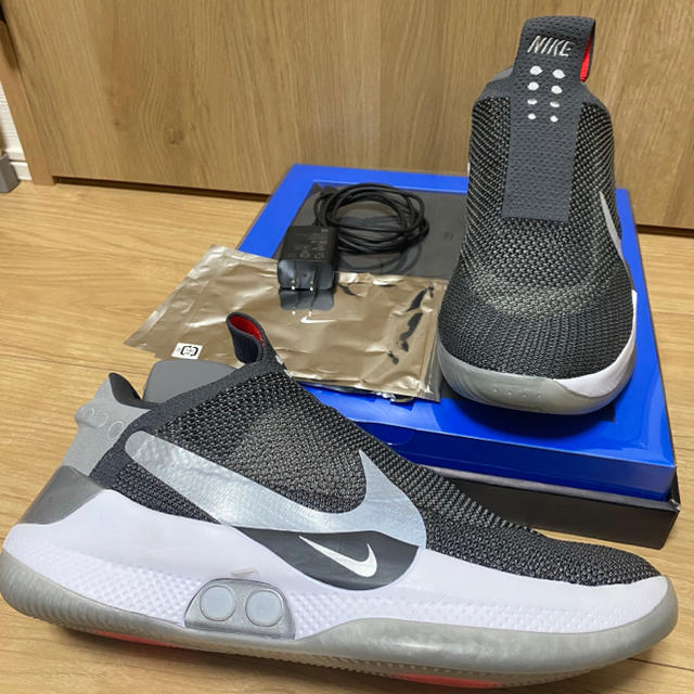 NIKE ADAPT BB 28.5cm GREY 送料込み