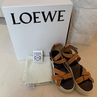 ロエベ(LOEWE)のLOEWE ゲートウエッジ エスパドリーユ(サンダル)