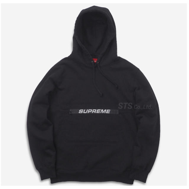 トップスSupreme Zip Pouch Hooded Sweatshirt