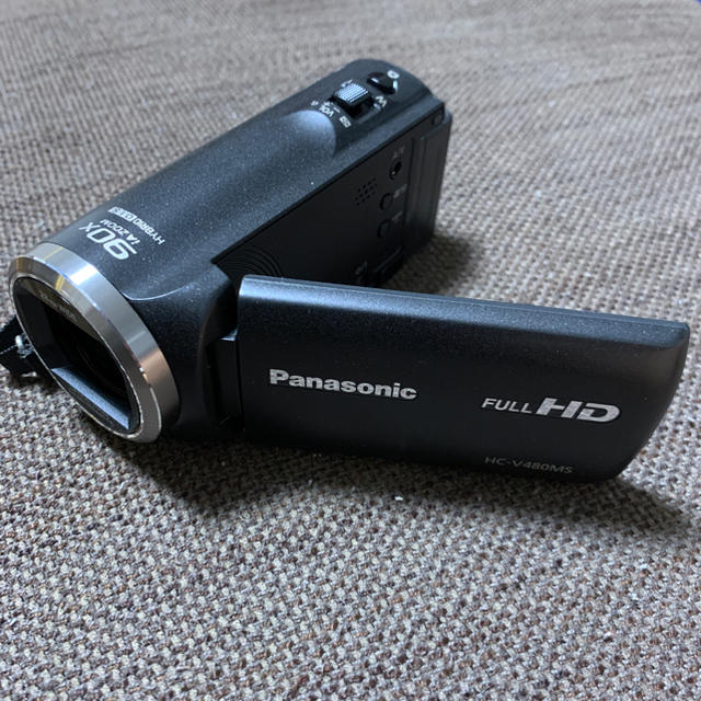 通販情報 ほぼ未使用 Panasonic HC-V480MS-K | www.artfive.co.jp