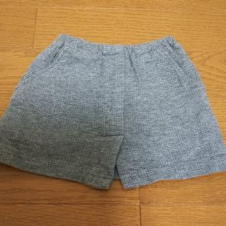 ベビー服 スカート 80 グレー 女の子 ポケット付き(スカート)