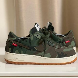 ナイキ(NIKE)の【最終値下】NIKE AIR FORCE1×Supreme コラボ スニーカー(スニーカー)