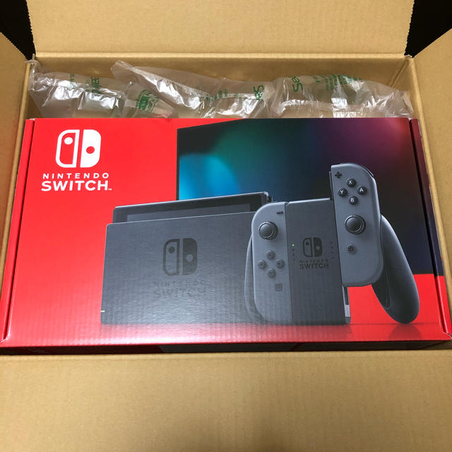 Switch 本体【Joy-Con (L) / (R) グレー】