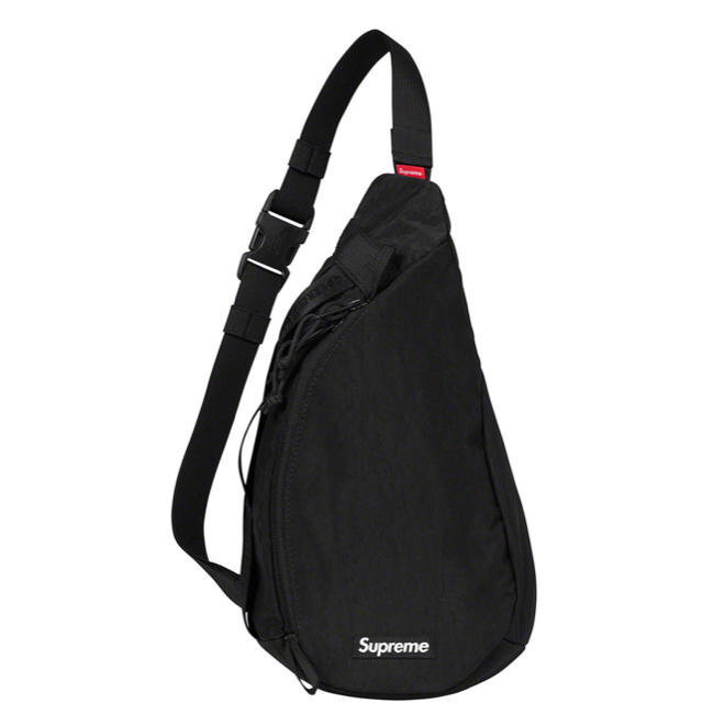 Supreme sling bag black 20fw