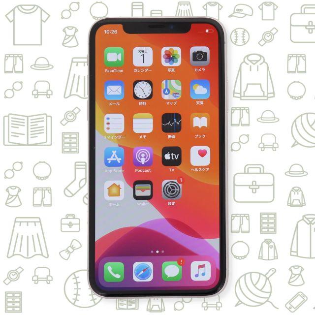 iPhone(アイフォーン)の【B】iPhoneX/64/ドコモ スマホ/家電/カメラのスマートフォン/携帯電話(スマートフォン本体)の商品写真