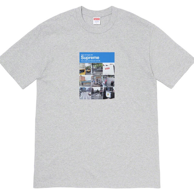 Supreme(シュプリーム)の【Mサイズ】Grey20FW Supreme Verify Tee メンズのトップス(Tシャツ/カットソー(半袖/袖なし))の商品写真