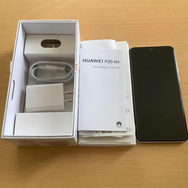 Huawei P30 lite SIMフリー ホワイト 4G/64G 美品