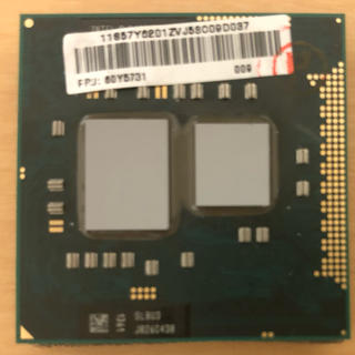 Intel Core i5 520M CPU 2.40 GHz SLBU3(PCパーツ)