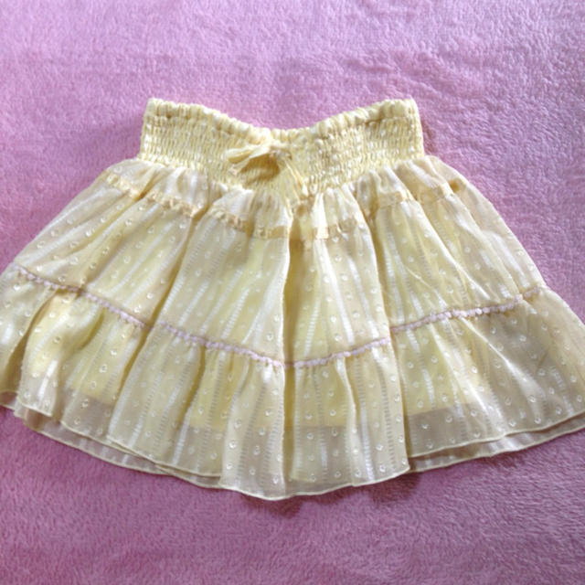 INGNI(イング)のINGNI シフォンスカート レディースのスカート(ミニスカート)の商品写真