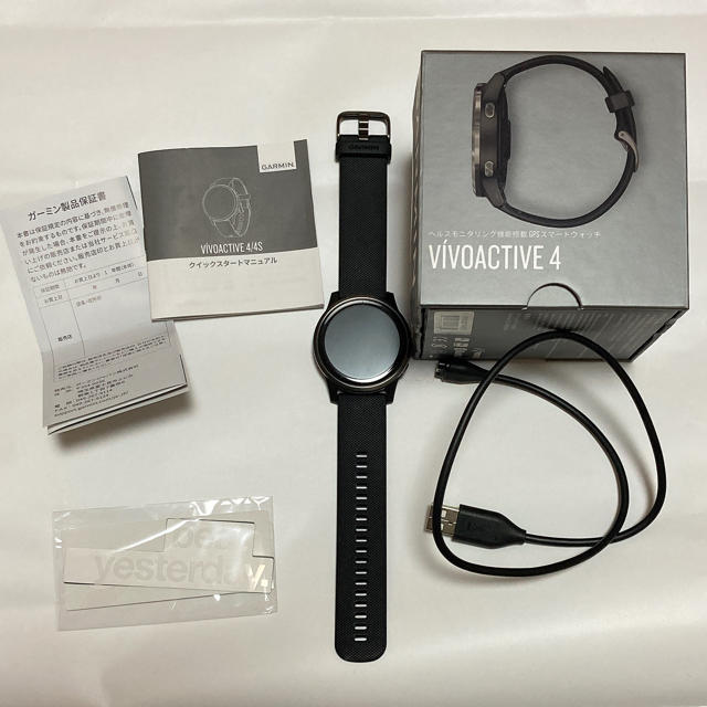 GARMIN  vivoactive 4 BLACK  ガーミン