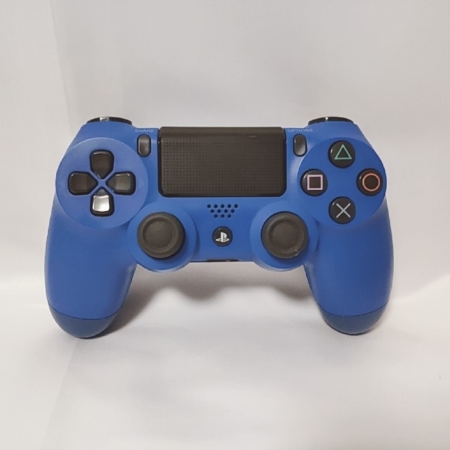 PS4 純正コントローラー 美品 ウェイブ・ブルー CUH-ZCT2J